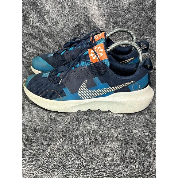 Nike Crater Impact Midnight Youth size 6Y/ Women’s 7.5 Navy Blue Running - Picture 1 of 8